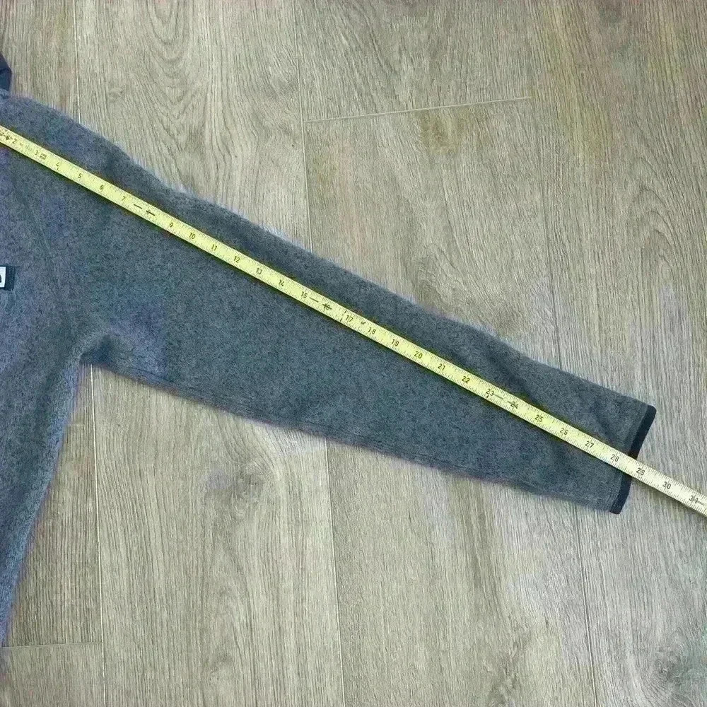 The North Face Gordon Lyons Men’s 1/4 Quarter Zip Knit Woven Sweater Gray S - Picture 11 of 15